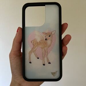 Wildflower Fawn Angel iPhone 13 Pro Case